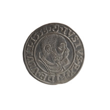 Obverse: Prussian eagle; on its chest a crowned letter S. On the rim between the pearl borders an