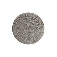 Maker: grosz; Vogelwaider (Vogelwaid), Eustachius, publisher; Decius, Jost Ludwik (fl. 1528–1535).