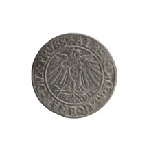grosz; Vogelwaider (Vogelwaid), Eustachius, publisher; Decius, Jost Ludwik (fl. 1528–1535); eagles;