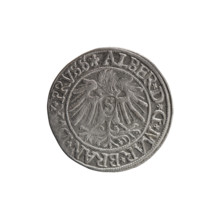 grosz; Vogelwaider (Vogelwaid), Eustachius, publisher; Decius, Jost Ludwik (fl. 1528-1535); 1538;