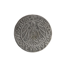 grosz; Vogelwaider (Vogelwaid), Eustachius, publisher; Decius, Jost Ludwik (fl. 1528–1535); eagles;