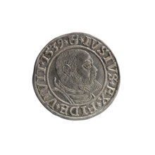grosz; Vogelwaider (Vogelwaid), Eustachius, publisher; Decius, Jost Ludwik (fl. 1528–1535);