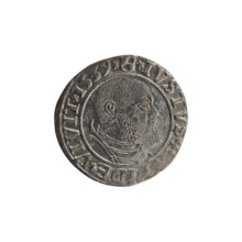 grosz; Decius, Jost Ludwik (fl. 1528–1535), publisher; Vogelwaider (Vogelwaid), Eustachius; eagles;