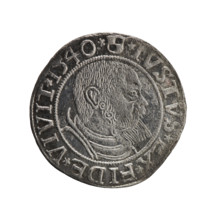grosz; Vogelwaider (Vogelwaid), Eustachius, publisher; Decius, Jost Ludwik (fl. 1528–1535); eagles;