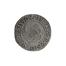 grosz; Schilling, Maciej, publisher; Decjusz, Jost Ludwik (fl. 1528–1535); Albrecht Hohenzollern