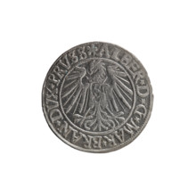 grosz; Vogelwaider (Vogelwaid) Eustachius, publisher; Decius, Jost Ludwik (fl. 1528–1535); Albrecht
