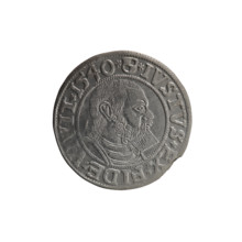 Grosz, Schilling, Maciej, publisher; Decjusz, Jost Ludwik (fl. 1528–1535); Albrecht Hohenzollern