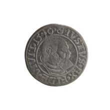 grosz; Schilling, Maciej, publisher; Decjusz, Jost Ludwik (fl. 1528-1535); Albrecht Hohenzollern
