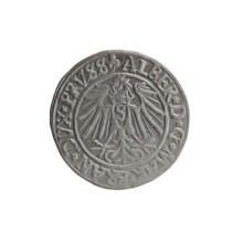 grosz, Schilling, Maciej, R0 (rarity), Albrecht Hohenzollern (Prince of Prussia; 1490–1568) -