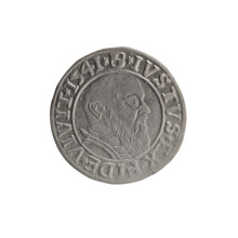 grosz, Schilling, Maciej, R0 (rarity), Albrecht Hohenzollern (Prince of Prussia; 1490–1568) —