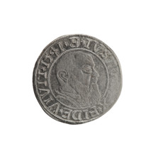 grosz, Schilling, Maciej, R0 (rarity), Albrecht Hohenzollern (Prince of Prussia; 1490–1568) —