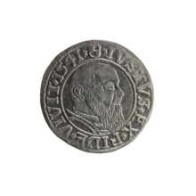 grosz, Schilling, Maciej, R0 (rarity), Albrecht Hohenzollern (Prince of Prussia; 1490–1568) —