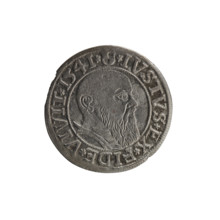 grosz, Schilling, Maciej, R0 (rarity), Albrecht Hohenzollern (Prince of Prussia; 1490–1568) —