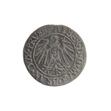 grosz, Schilling, Maciej, R0 (rarity), Albrecht Hohenzollern (Prince of Prussia; 1490–1568) —