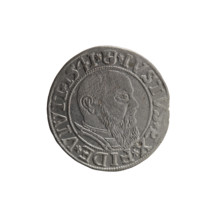 grosz, Schilling, Maciej, R0 (rarity), Albrecht Hohenzollern (Prince of Prussia; 1490–1568) —