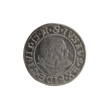 grosz, Schilling, Maciej, R3 (rarity), Albrecht Hohenzollern (Prince of Prussia; 1490-1568) -