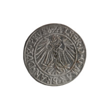 grosz, Schilling, Maciej, R0 (rarity), Albrecht Hohenzollern (Prince of Prussia; 1490–1568) —