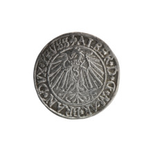 grosz, Schilling, Maciej, R3 (rarity), eagles, Albrecht Hohenzollern (Prince of Prussia; 1490–1568)