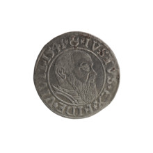 grosz, Schilling, Maciej, R0 (rarity), eagles, Albrecht Hohenzollern (Prince of Prussia; 1490–1568)