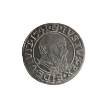 Albrecht Hohenzollern (Prince of Prussia; 1490–1568) — grosz (Schilling), R0 (rarity), 1541,