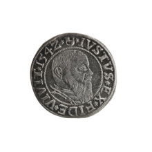 grosz, Straub (Strawb), Heinrich, R0 (rarity), eagles, Hohenzollern (coat of arms), male busts in