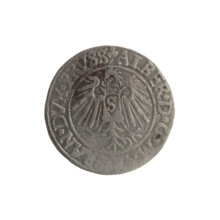 Grosz, Straub (Strawb), Heinrich, R0 (rarity). Albrecht Hohenzollern (Prince of Prussia; 1490–1568)
