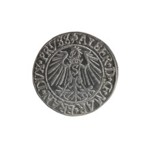 Grosz, Straub (Strawb), Heinrich, R0 (rarity). Albrecht Hohenzollern (Prince of Prussia; 1490–1568)