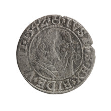 grosz, Straub (Strawb), Heinrich, R0 (rarity), eagles, Albrecht Hohenzollern (Prince of Prussia;