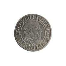 grosz, Straub (Strawb), Heinrich, R0 (rarity), eagles, Hohenzollern (coat of arms), Albrecht