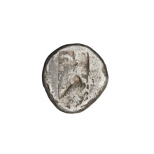 Shekel (V–IV BC). Darius III (king of Persia; 337–330 BC). Obverse: King Darius III in a long robe,