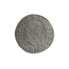 grosz, Straub (Strawb), Heinrich, R0 (rarity), eagles, Albrecht Hohenzollern (Prince of Prussia;