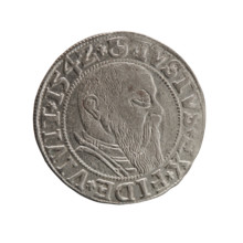grosz, Straub (Strawb), Heinrich, R0 (rarity), Albrecht Hohenzollern (Prince of Prussia; 1490–1568)