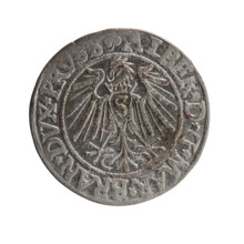 grosz, Straub (Strawb), Heinrich, R0 (rarity), Albrecht Hohenzollern (Prince of Prussia; 1490–1568)