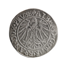grosz; Straub (Strawb), Heinrich; R0 (rarity). Albrecht Hohenzollern (Prince of Prussia; 1490–1568)