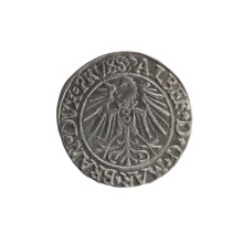 grosz, Straub (Strawb), Heinrich, R0 (rarity), Albrecht Hohenzollern (Prince of Prussia; 1490-1568)