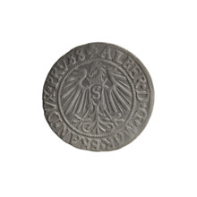 grosz, Straub (Strawb), Heinrich, R0 (rarity), Albrecht Hohenzollern (Prince of Prussia; 1490–1568)