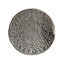 grosz, Straub (Strawb), Heinrich, R0 (rarity), eagles, Hohenzollern (coat of arms), Albrecht