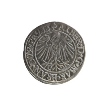 grosz, Straub (Strawb), Heinrich, R0 (rarity), Albrecht Hohenzollern (Prince of Prussia; 1490–1568)