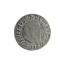 grosz, Straub (Strawb), Heinrich, R0 (rarity), Albrecht Hohenzollern (Prince of Prussia; 1490-1568)