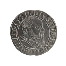 Albrecht Hohenzollern (Prince of Prussia; 1490–1568) — coin (Ducal Prussia, Königsberg, 1543).