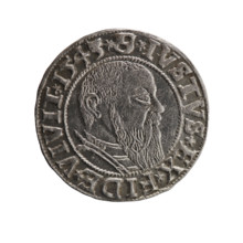 Obv.: Prussian eagle; on its chest the crowned letter S. On the rim, between the pearl borders, an