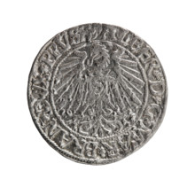 grosz, Schilling, Maciej, R0 (rarity), eagles, Albrecht Hohenzollern (Prince of Prussia; 1490–1568)