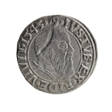 grosz, Schilling, Maciej, R0 (rarity), Albrecht Hohenzollern (Prince of Prussia; 1490–1568) —