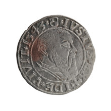 grosz, Schilling, Maciej, R0 (rarity), Albrecht Hohenzollern (Prince of Prussia; 1490–1568) -