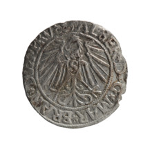 grosz, Schilling, Maciej, R0 (rarity), Albrecht Hohenzollern (Prince of Prussia; 1490–1568) —