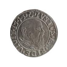 grosz, Schilling, Maciej, R0 (rarity), Albrecht Hohenzollern (Prince of Prussia; 1490-1568) -