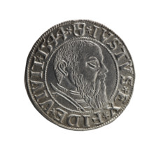grosz, Schilling, Maciej, R3 (rarity), Albrecht Hohenzollern (Prince of Prussia; 1490-1568) -