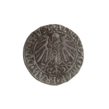 grosz, Schilling, Maciej, R0 (rarity). Albrecht Hohenzollern (Prince of Prussia; 1490–1568) —