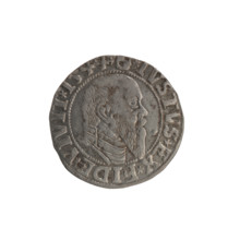 grosz, Schilling, Maciej, R0 (rarity). Albrecht Hohenzollern (Prince of Prussia; 1490–1568) —