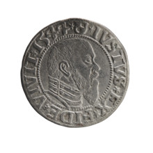 grosz, Schilling, Maciej, R0 (rarity), Albrecht Hohenzollern (Prince of Prussia; 1490–1568) —